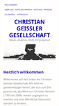 Mobile Screenshot of christian-geissler.net