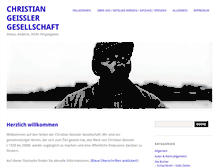 Tablet Screenshot of christian-geissler.net